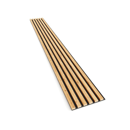 Acoustic Slats Panel - OAK Natural - Acoustic slats panel - DecorMania.eu