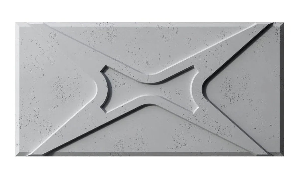 Concrete 3D Wall Panel STARS - DecorMania.eu