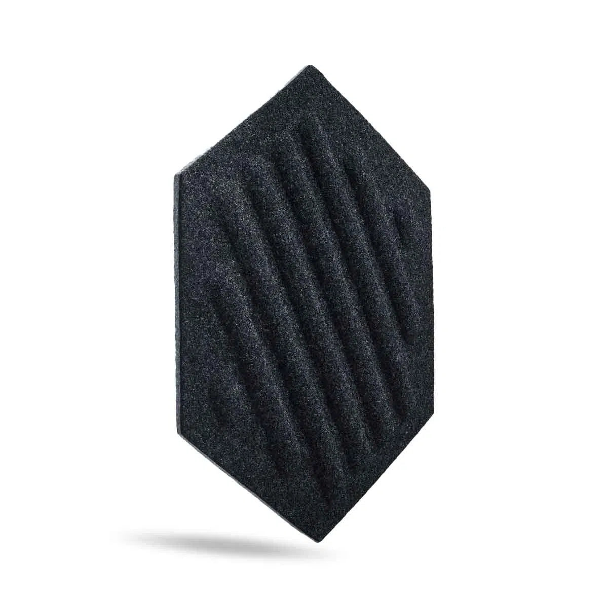 HEXA RIFT Felt Panel - BLACK - DecorMania.eu