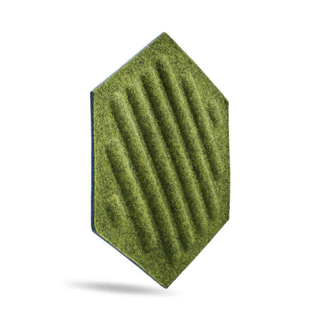 HEXA RIFT Felt Panel - OLIVE - DecorMania.eu