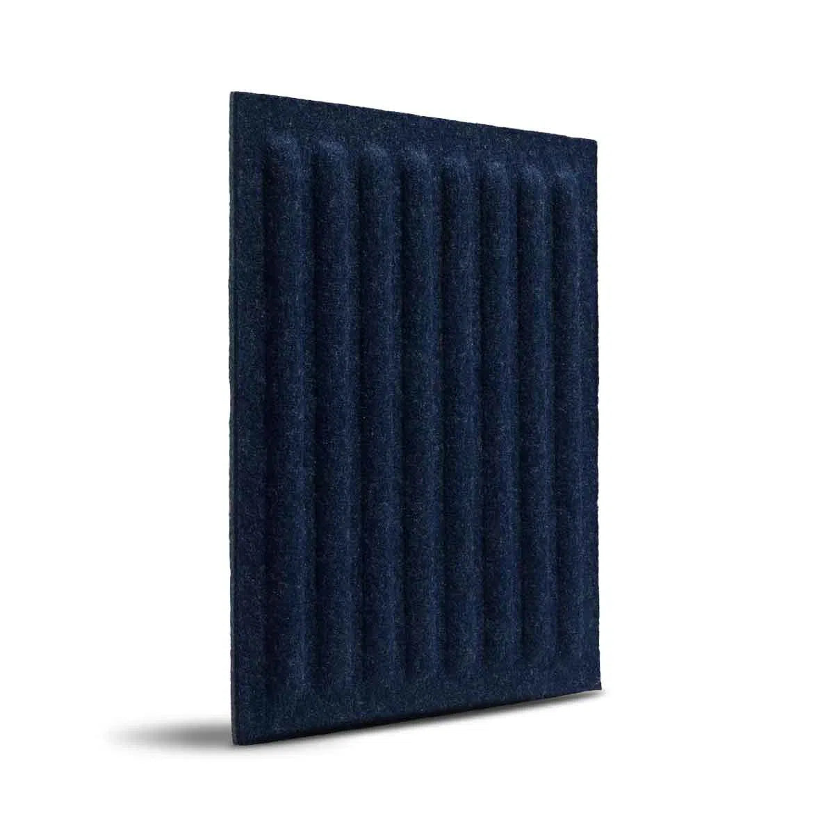 SQUARE RIFT Felt Panel - NAVY - DecorMania.eu